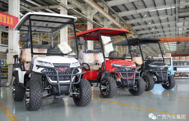 熱浪難擋！五菱工業首批2023款高爾夫球車出征美國、香港！