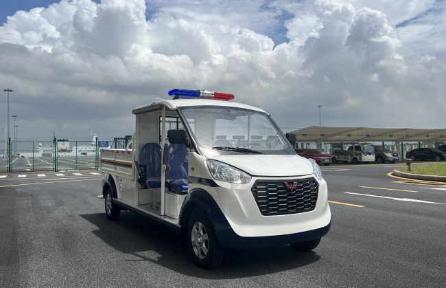 電動巡邏車為城市治安保駕護航